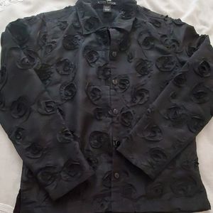 Scott taylor black shirt with designs